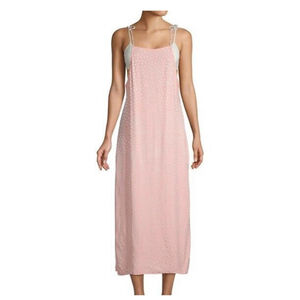 Onia Melanie Dress Floating Triangle Pink Coverup Tahiti Pink‎ Size Large